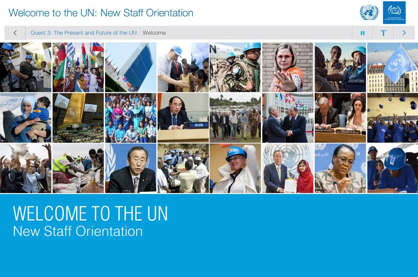 United Nations System Staff College (UNSSC) case study