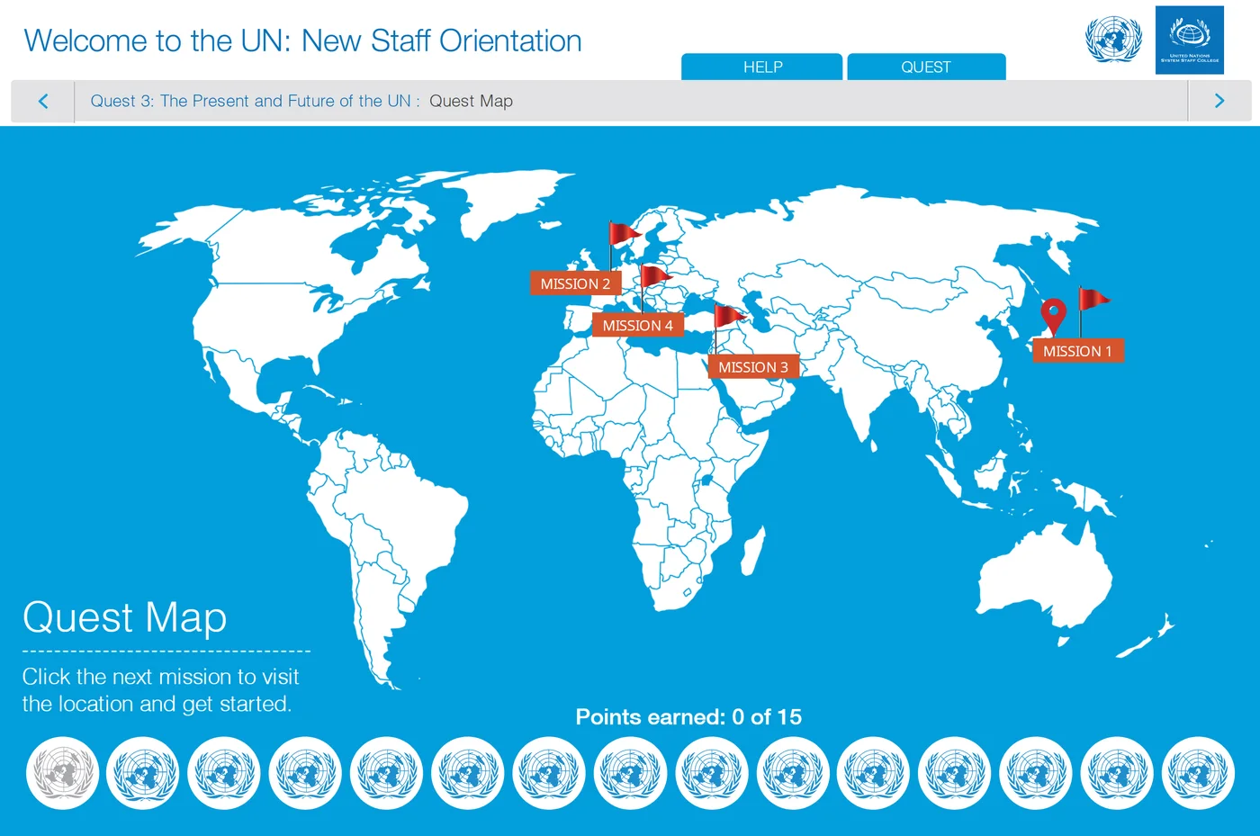 United Nations System Staff College (UNSSC) screenshot 2